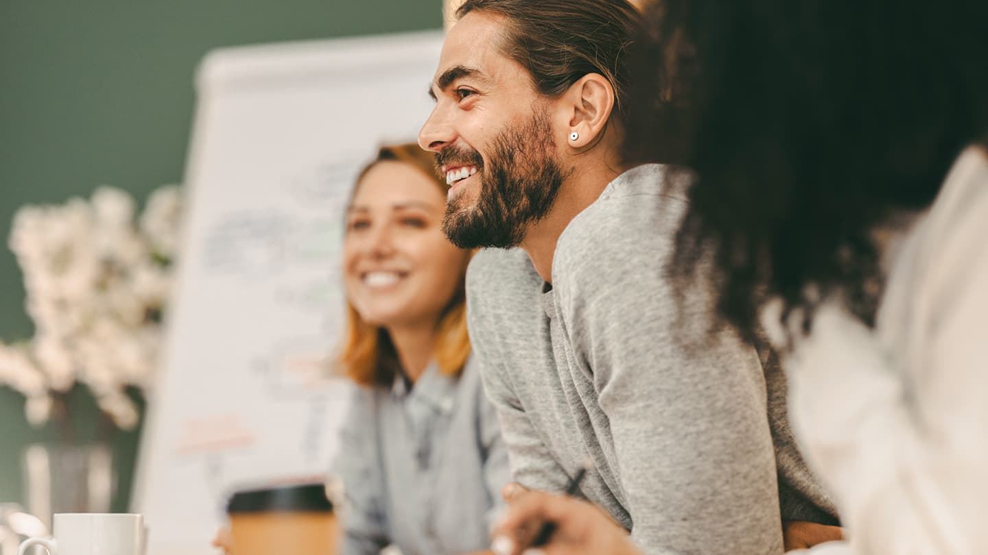 People in a meeting room